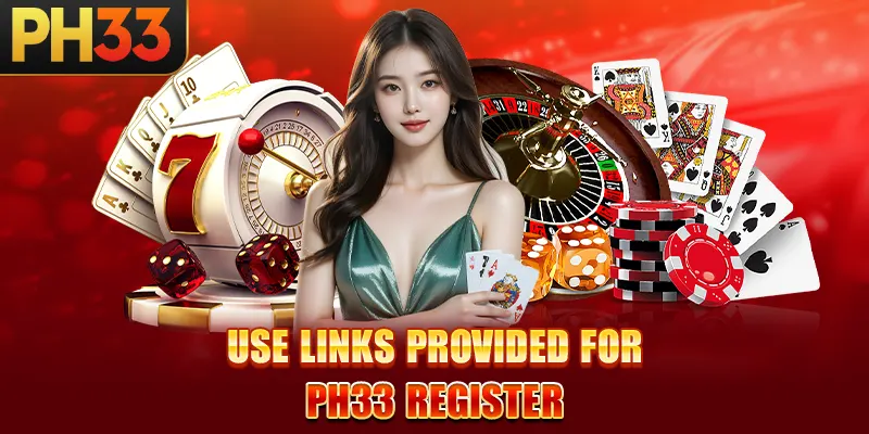 Use links provided for PH33 register